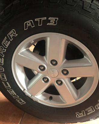 Cerchi Jeep Wrangler da 16