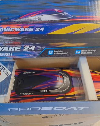 motoscafo proboat 60cm brushless completo 