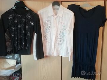 Vestiti e camicie usati come nuovi
