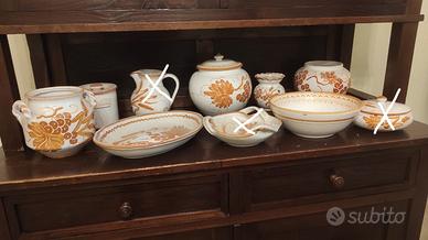 Set ceramiche romagnole 