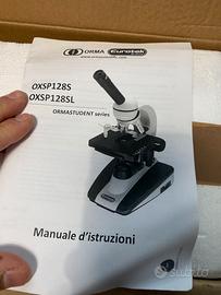 MICROSCOPIO MONOCULARE 1000X OXSP128 S