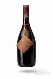 Bottiglia vino vintage 1975 Cabernet