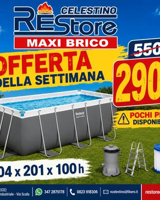 PISCINA BESTWAY CM.404X201X100H