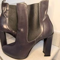 stivaletti vero cuoio donna taglia 37