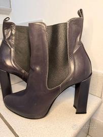 stivaletti vero cuoio donna taglia 37