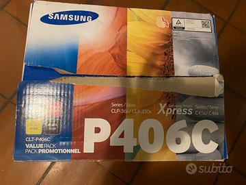 Toner originali Samsung CLT - 406 S , 3 colori
