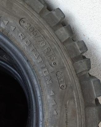 Gomme 195/70r15 e 205/70r15