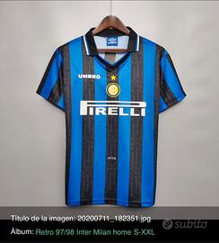 Maglia inter 1997-98 Moriero 17 taglia L