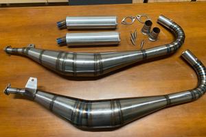 Scarichi completi per Yamaha RD 350 LC nuovi