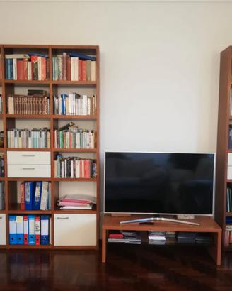 libreria e mobiletto TV