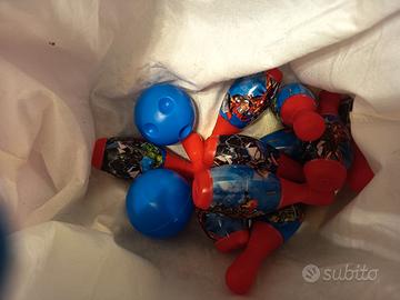 Attrezzi da lavoro e gioco bowling 