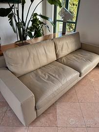 Divano in pelle POLTRONA FRAU