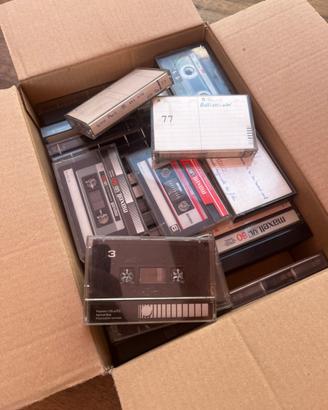 Lotto Musicassette Registrate