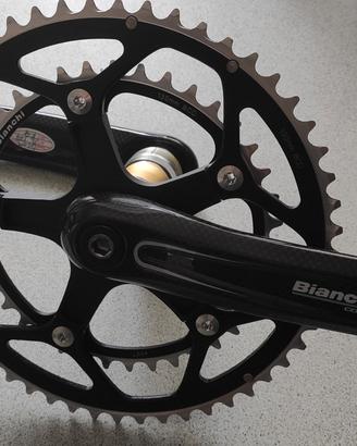 Guarnitura BDC in carbonio FSA Bianchi Componenti