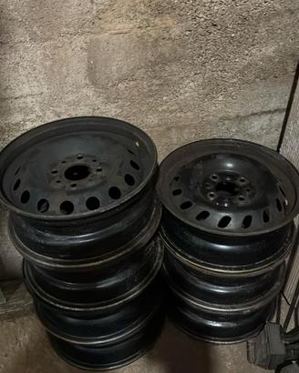 Cerchi ferro da 13" originali FIAT