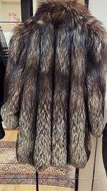 pelliccia di volpe argentata