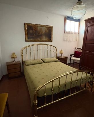 Letto matrimoniale in ottone Lipparini