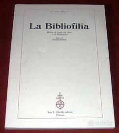La Bibliofilia - Leo S. Olschki - 2012