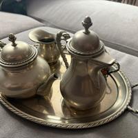 Servizio in Alpacca argento 1000