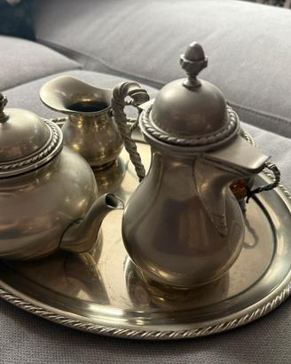 Servizio in Alpacca argento 1000