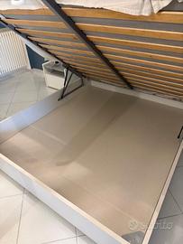 Letto contenitore con materasso 