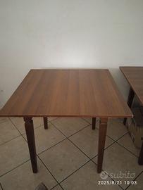Tavoli 90 x 90 legno