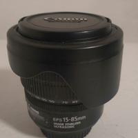 Obiettivo Canon EF-S 15 85 IS USM f3.5 -5.6