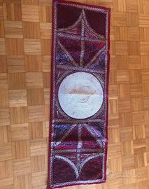 Arazzo runner mediorentale artigianale