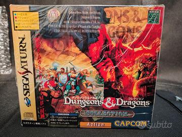 SEGA Saturn Capcom D&D Collection + Esp 4 MB