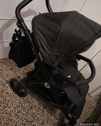 duo  PEG Perego futura con carrozzina e borsa 