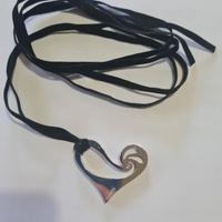 collana Brosway con cuore e punto luce