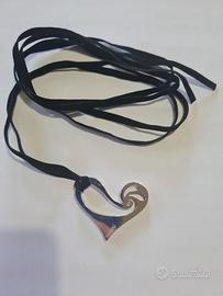 collana Brosway con cuore e punto luce