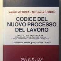 Codice del Nuovo Processo del Lavoro - NDE