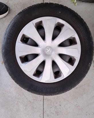 Cerchi + gomme 165/65/14 Peugeot 108 (C1, Aygo)