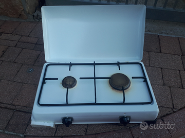 Fornello Ardes Mod. Zeus a gas GPL 2 fuochi