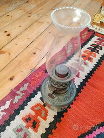 lampada antica con stoppino