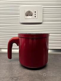 Pentolino Bollilatte Rosso
