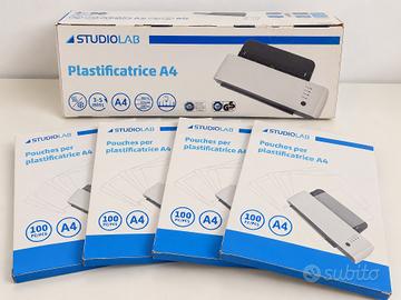 Plastificatrice A4 Studiolab nuova sigillata + 400