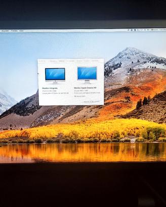 monitor 23 pollici cinema hd apple
