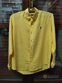 camicia malboro in giallo acceso