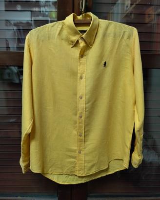 camicia malboro in giallo acceso