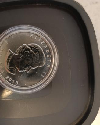 moneta argento da un oncia 