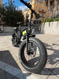 Bici elettrica pieghevole omologata