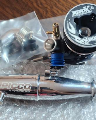 motore picco macchinina a scoppio rc 1/10