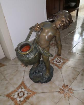 statua di bronzo scultura acquaiolo 