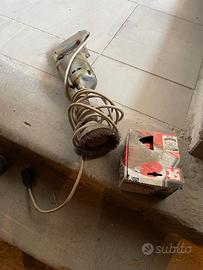 Spazzola elettrica con rullo in acciaio