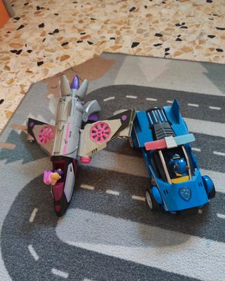 auto e aereo paw patrol 