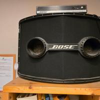 sistema Bose 802 con amplificatore 1800 pro e eq