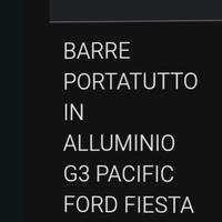 barre portatutto in alluminio G3