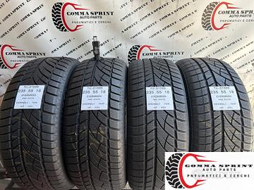 4 PNEUMATICI 235/55 R18 EVERGREEN INVERNALI 95%